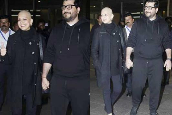 Sonali Bendre beams with joy as she returns to 